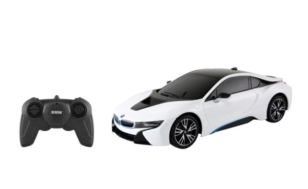 Rastar R/C 1:18 BMW I8 valkoinen