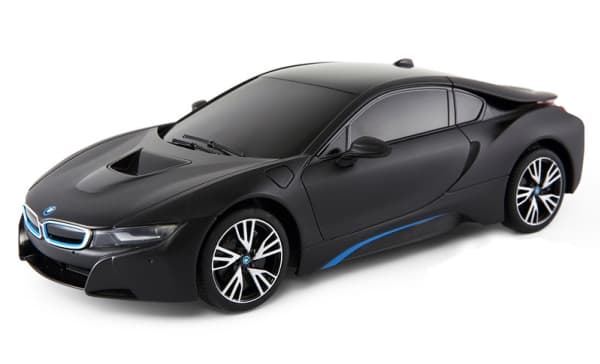 Rastar R/C 1:18 BMW I8 valkoinen