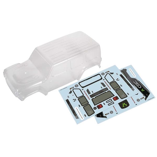 AXI200000 SCX24 CRC Body Clear & Uncut