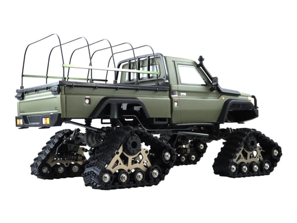 AMEWI AMXrock - RCX10BTS Scale Crawler Pick-Up RTR - RC - militärgrön