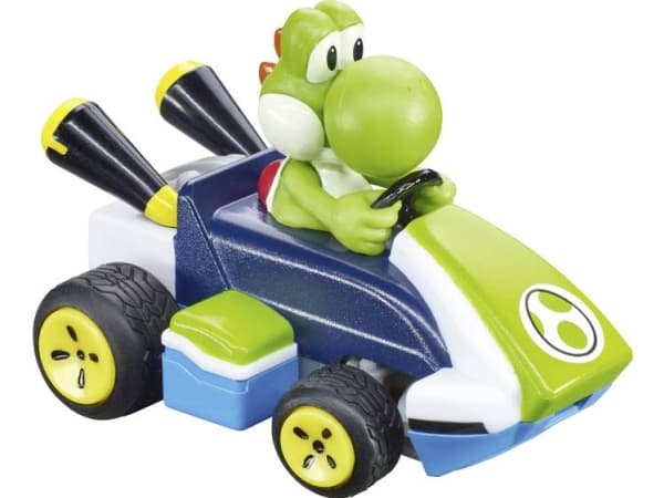 Carrera RC 370430004 Mario KartMini RC, Yoshi RC-modelbil, begyndermodel
