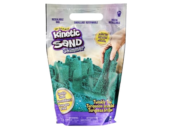 Kinetic Sand Glitter Sand Teal