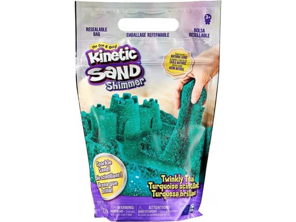 Kinetic Sand Glitter Sand Teal