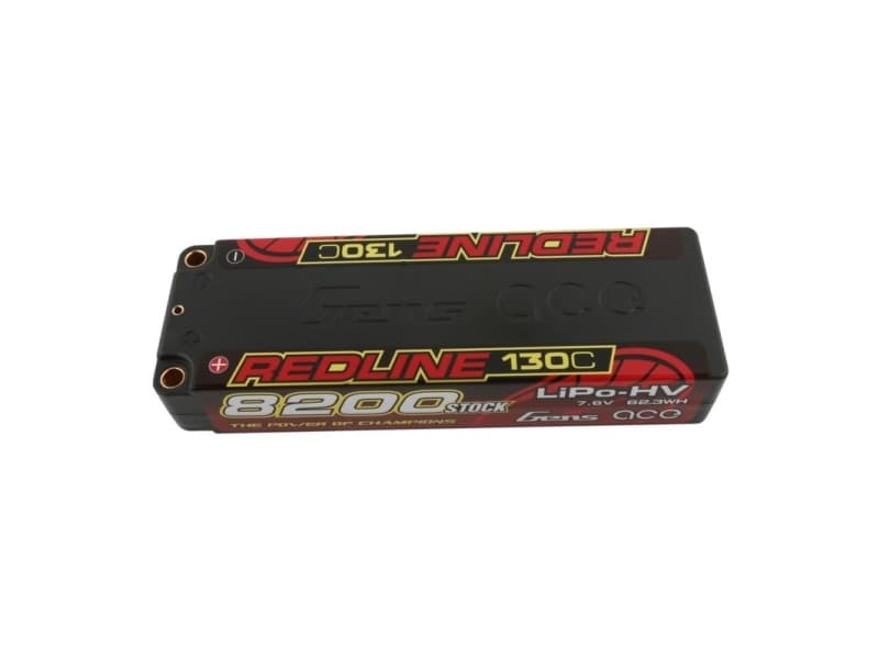 Gens ace B-RL-130C-8200-2S1P-HC-58-HV, Batteri, Svart, Röd