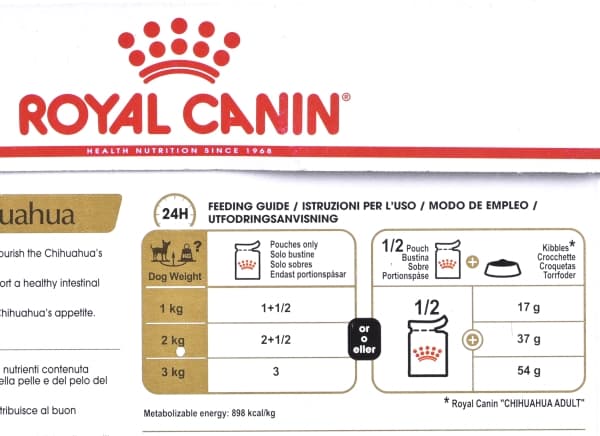 Royal Canin Chihuahua Adult wet food - pate, for adult dogs of chihuahua breed 12x85g