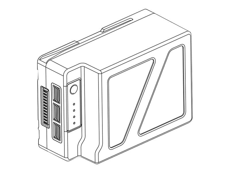 DJI TB55 Intelligent Flight Battery - Batteri - Li-pol - 7660 mAh - 176.93 Wh - för Matrice 210 RTK