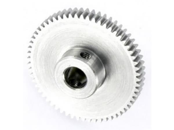 Reely Steel Cylindrisk kugghjul Modul-typ: 0,5 Borrdiameter: 6 mm Antal tänder: 60