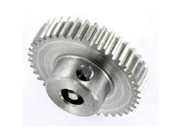 Reely Steel Cylindrisk kugghjul Modul-typ: 0,5 Borrdiameter: 4 mm Antal tänder: 40