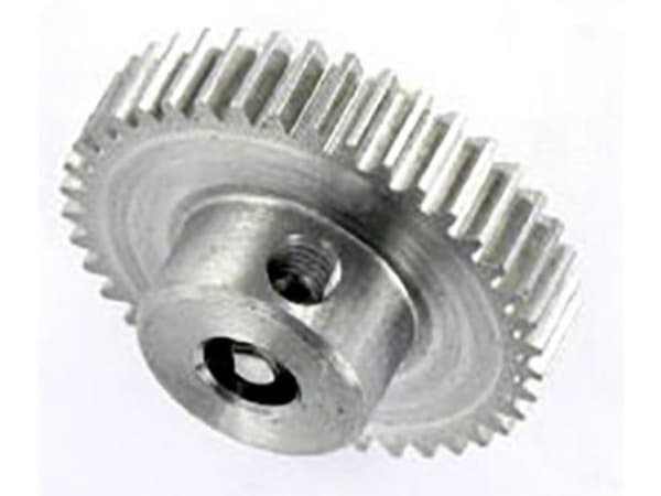 Reely Steel Cylindrisk kugghjul Modul-typ: 0,5 Borrdiameter: 4 mm Antal tänder: 40