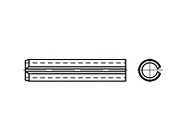 TOOLCRAFT TO-6866394 Jousiteräksestä valmistettu jousikorkki 100 kpl