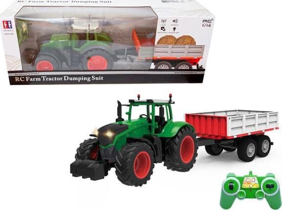Askato Tractor with radio trailer (charger) 111414