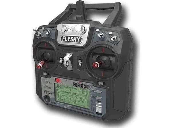 FlySky kit FS-i6X transmitter + iA10B receiver, 10 channels AFHDS 2A.