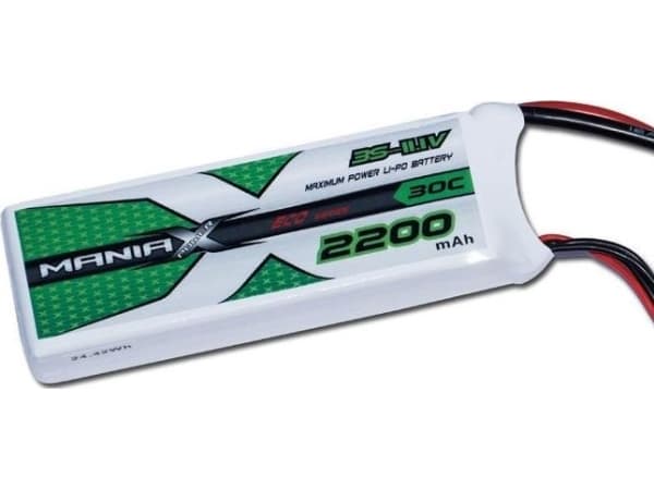 ManiaX 2200mAh 11.1V 30C ECO ManiaX