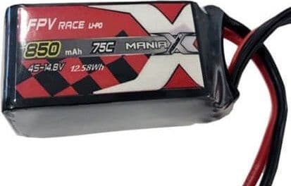 ManiaX 850mAh 14.8V 75C Racing ManiaX