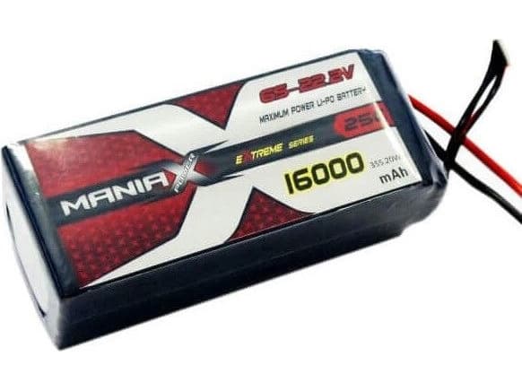 ManiaX 16000mAh 22.2V 25C Multi-Rotor ManiaX