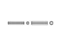 Miniatyrbild 1 av 2: TOOLCRAFT Q10153 Rørstifter (Ø x L) 13 mm x 36 mm Fjederstål 50 stk