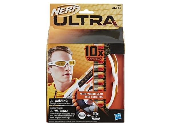 Nerf Ultra Vision Gear and 10 Nerf Ultra Darts