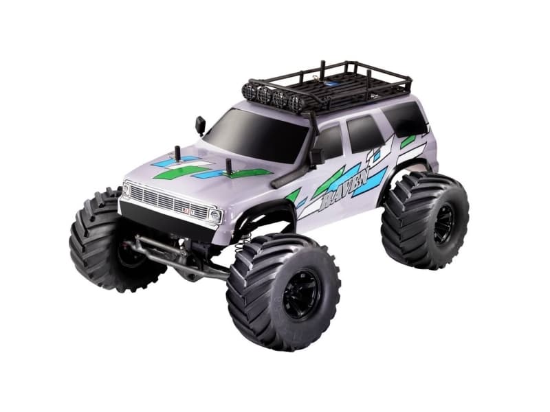 Reely Raven Grå Brushed 1:10 RC-modelbil Elektronik Crawler Firehjulstræk (4WD) 100% RtR 2,4 GHz inkl. batteri, oplader og senderbatterier