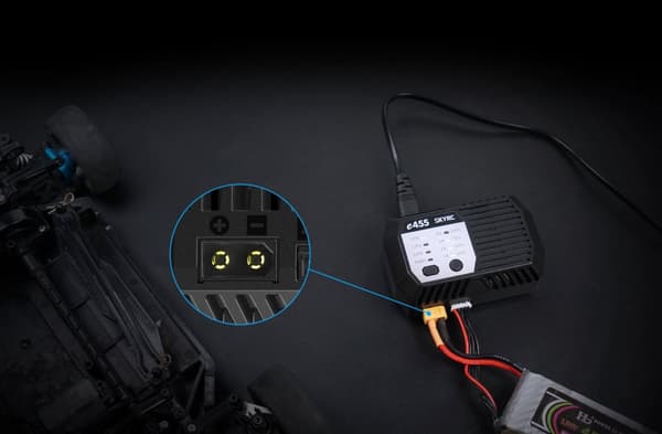 SkyRc E455 LiPo / Life / NiMh-laddare 2-4S 50W 220
