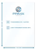 Miniatyrbilde 3 av 4: PrimaFEP Film Sheets for 3D Printers140x200 5pack