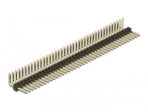Delock - Connector - polyester - svart (paket om 5)