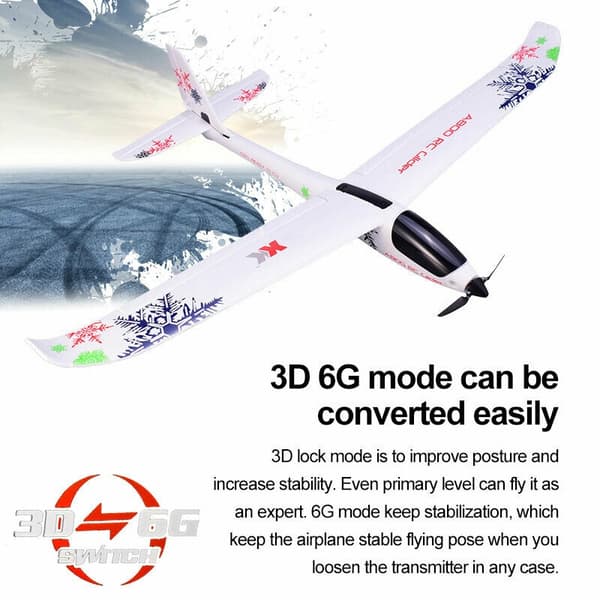 WLtoys A800 78cm svævefly - Komplet