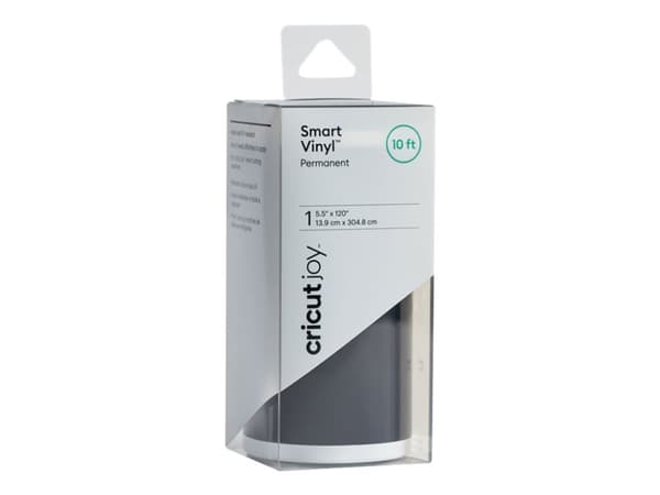 Cricut Joy Smart Vinyl - Hantverksmaterial - 13.9 x 304.8 cm - svart - permanent - vinyl