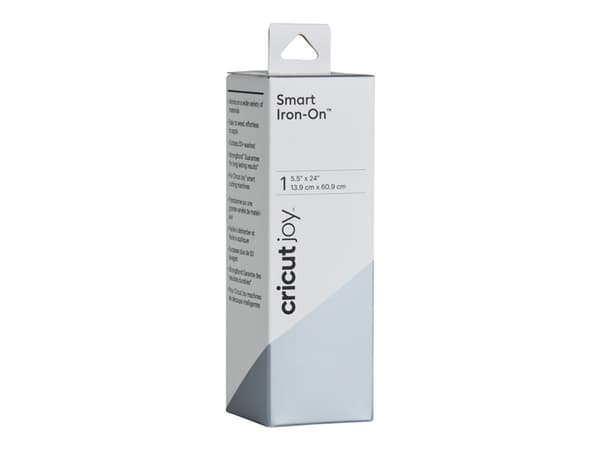Cricut Joy Smart Iron-On - Hantverksmaterial - 13.9 x 60.9 cm - silver - för P/N: 2007992