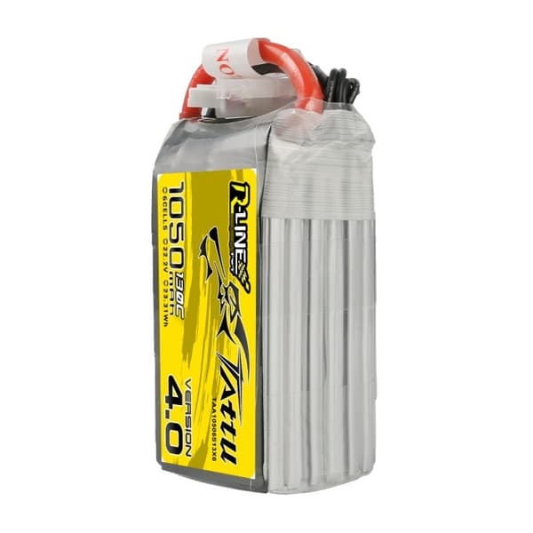 6s  1050mAh -130C- Gens Ace Tattu R-Line 4.0 XT60