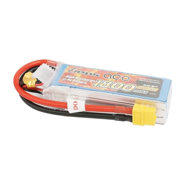 3s  1800mAh - 45C - Gens Ace XT60