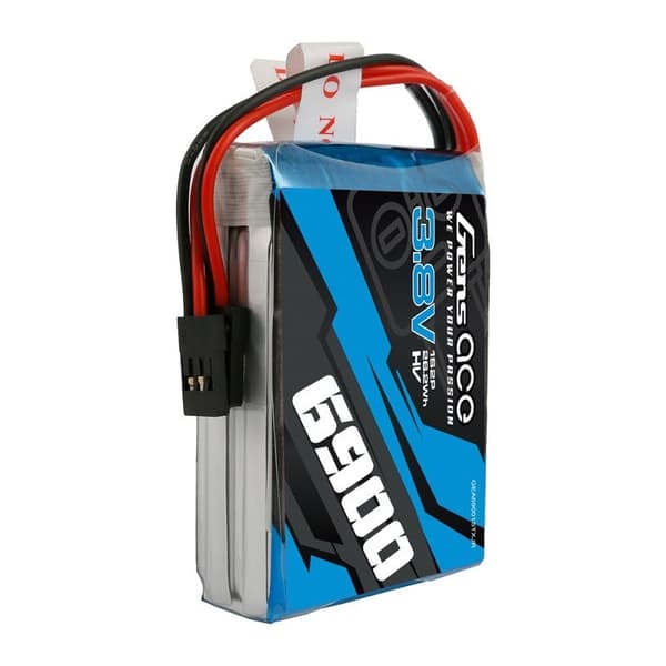 1s   6900mAh Gens Ace LiPo TX/RX-pakke