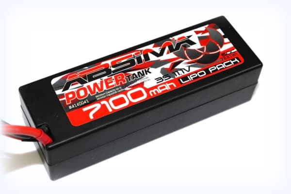 Absima 4140041, Batteri, Svart, Röd