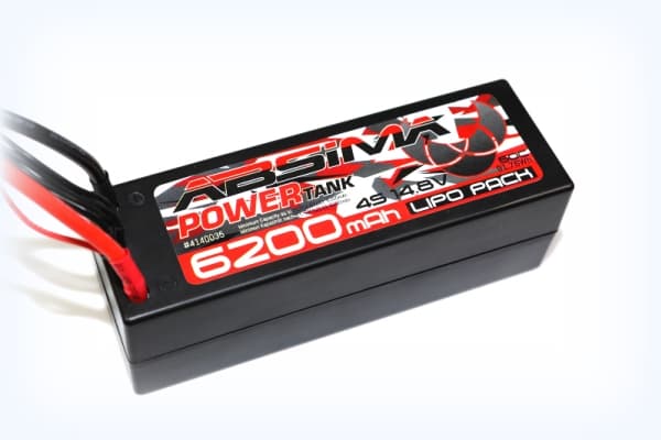 Absima 4140035, Batteri, Svart, Röd