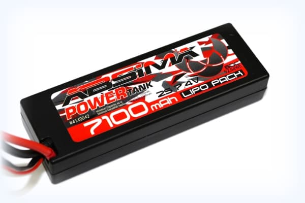 Absima 4140042, Batteri, Svart, Röd
