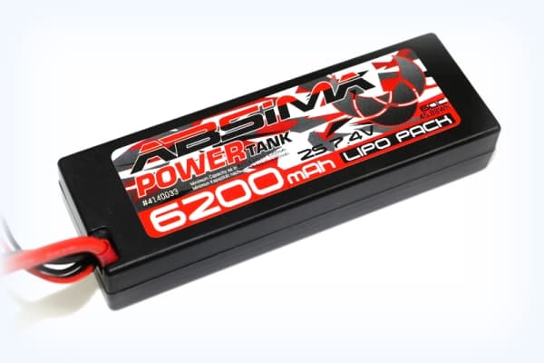 Absima 4140030, Batteri, Svart, Röd
