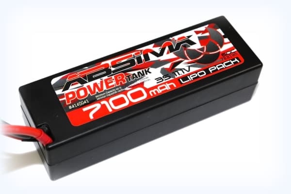 Absima 4140043, Batteri, Svart, Röd