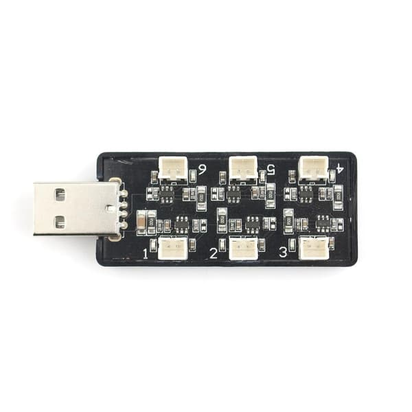 EMAX Oplader x6 1S Lipo USB PH2.0