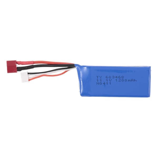 WLToys  11.1V 1200mAh Lipo Flat Deans
