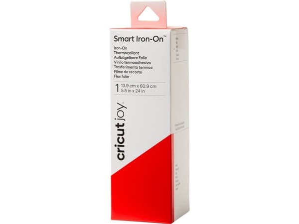 Cricut Joy Smart Iron-On - Hantverksmaterial - 13.9 x 60.9 cm - röd - för P/N: 2007992