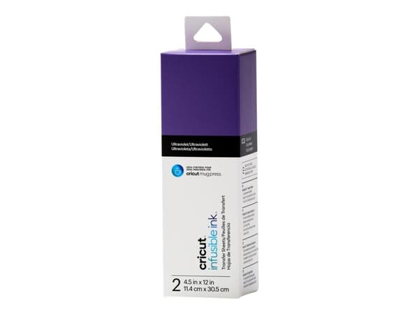 Cricut Infusible Ink - Transfer paper - 114 x 305 mm - 2 ark - ultraviolett
