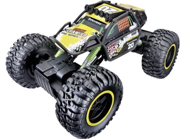 MaistoTech 581334 Rock Crawler Pro RC-modellbil, nybörjarmodell terrängfordon inkl. batteri och laddkabel