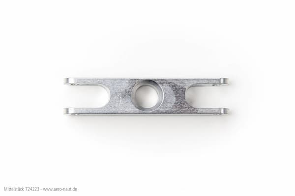 Aero-Naut Aluminium Mellomstykke 72mm 0 deg