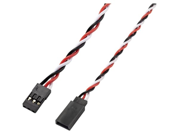 Reely Servo skjøtekabel 10 deler 50,00 cm 0,35 mm² vridd (RE-6992163)