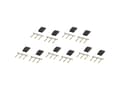 Miniatyrbilde 2 av 2: Reely Servo-bøsning Futaba-tilslutning 10 stk