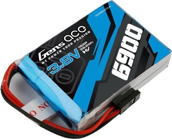 Gens Ace 6900mAh 3,8V 1C 1S2P LiPo-batteri