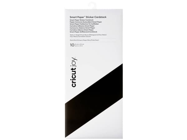 Cricut Joy Smart Sticker Cardstock Farbkarton Schwarz (2008869)