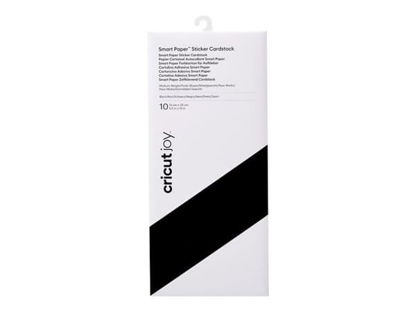 Cricut Joy Smart Paper - Cardstock - 139 x 330 mm - 10 ark - svart - 210 g/m²