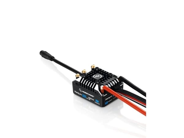 Hobbywing XERUN AXE 540L R2, ESC + motorsett, Sort, Rød