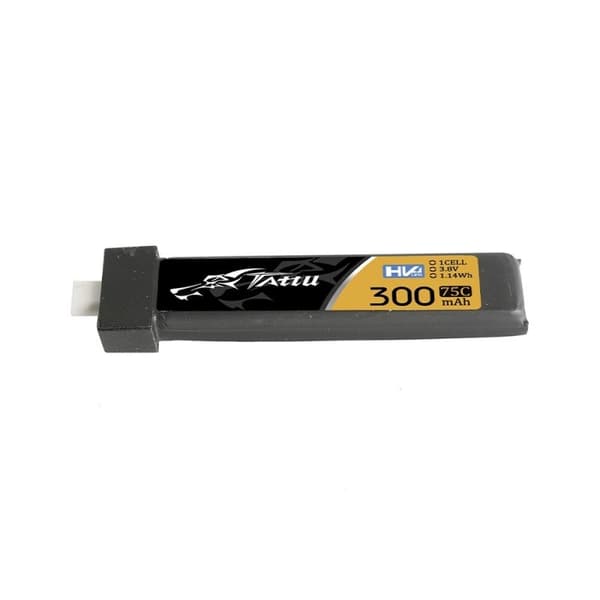 1s 300mAh - 75C - Gens Ace TattuHV BT2.0 5-pakke