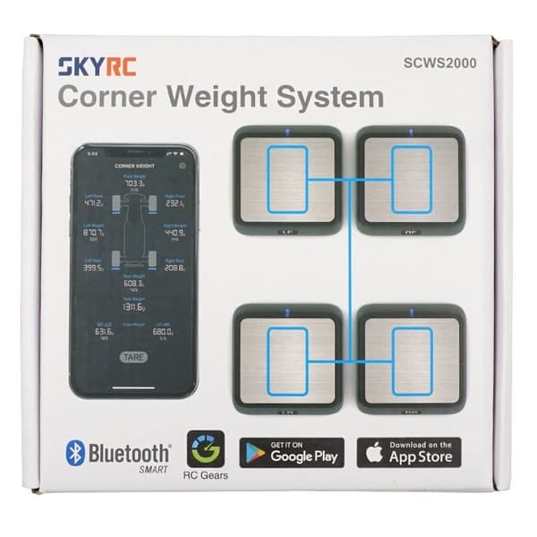 SkyRC Corner Weight System BT Smart